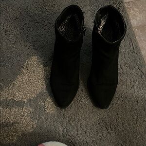 Not Rated Sleek Black Ankle Booties